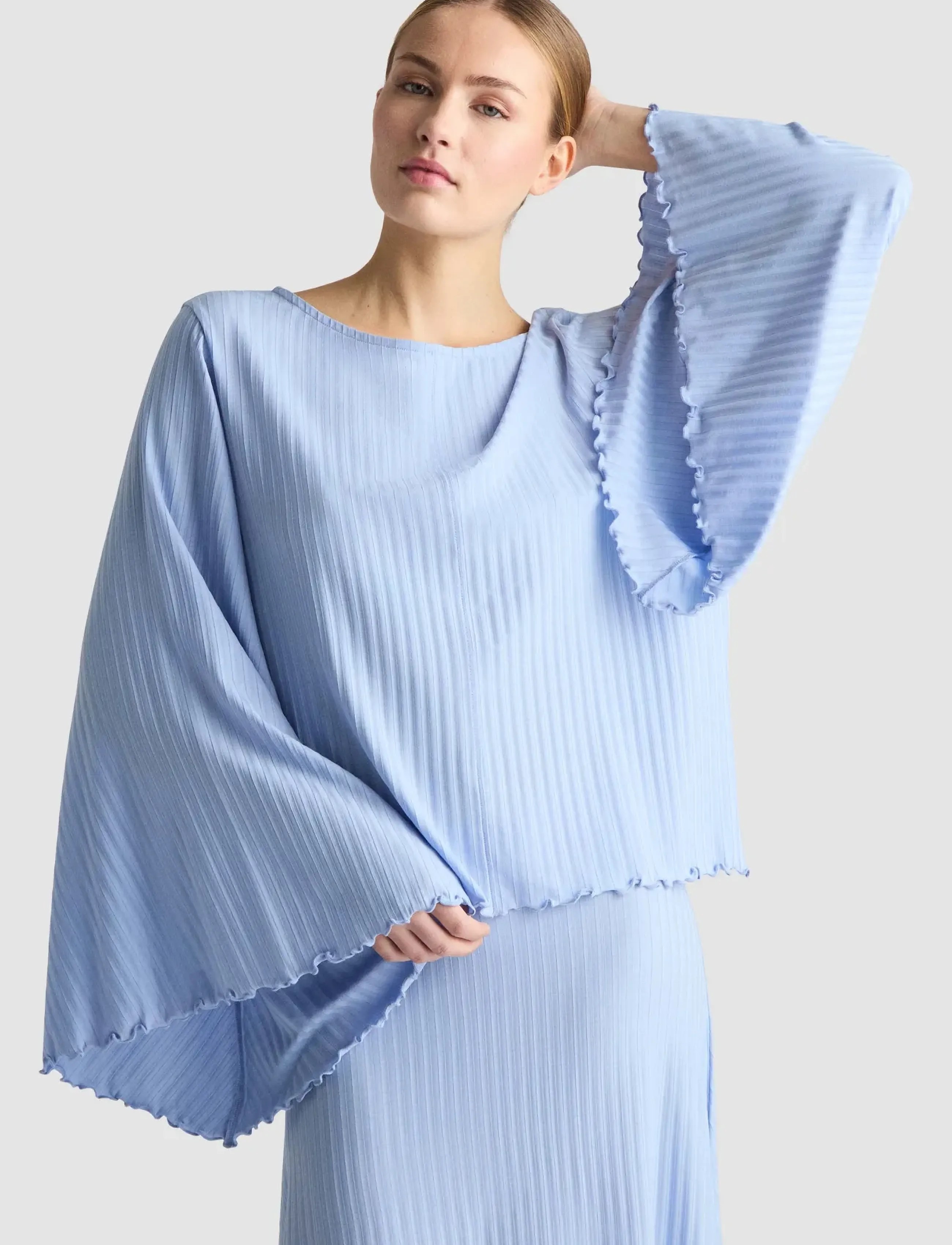 Residus PHILO TOP - Clothing - CLOUD / blue