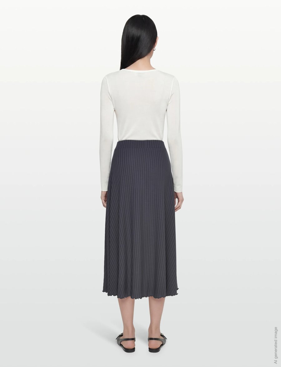Residus - PEONEY SKIRT - maxi röcke - sailor - 4