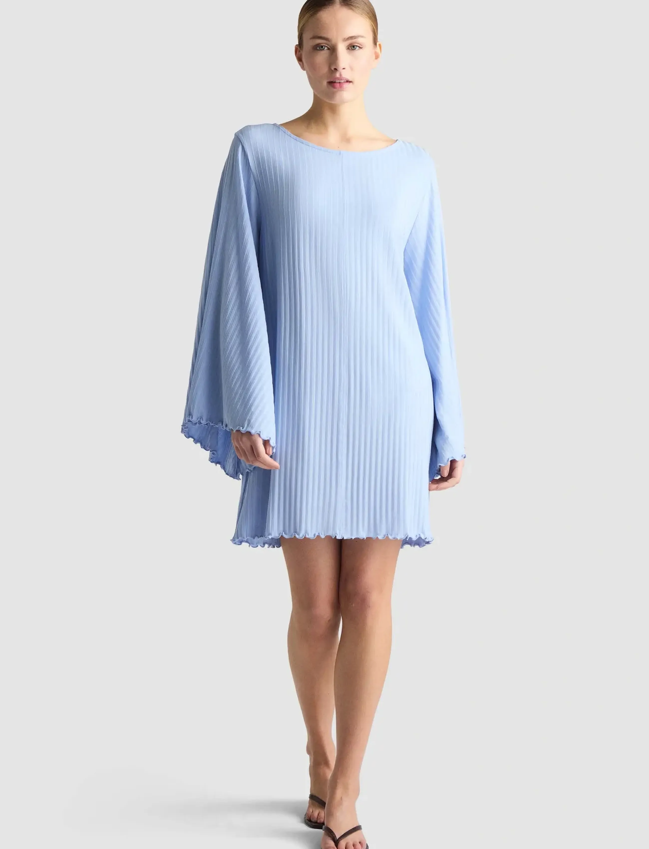 Residus PHOEBE DRESS - Clothing - CLOUD / blue