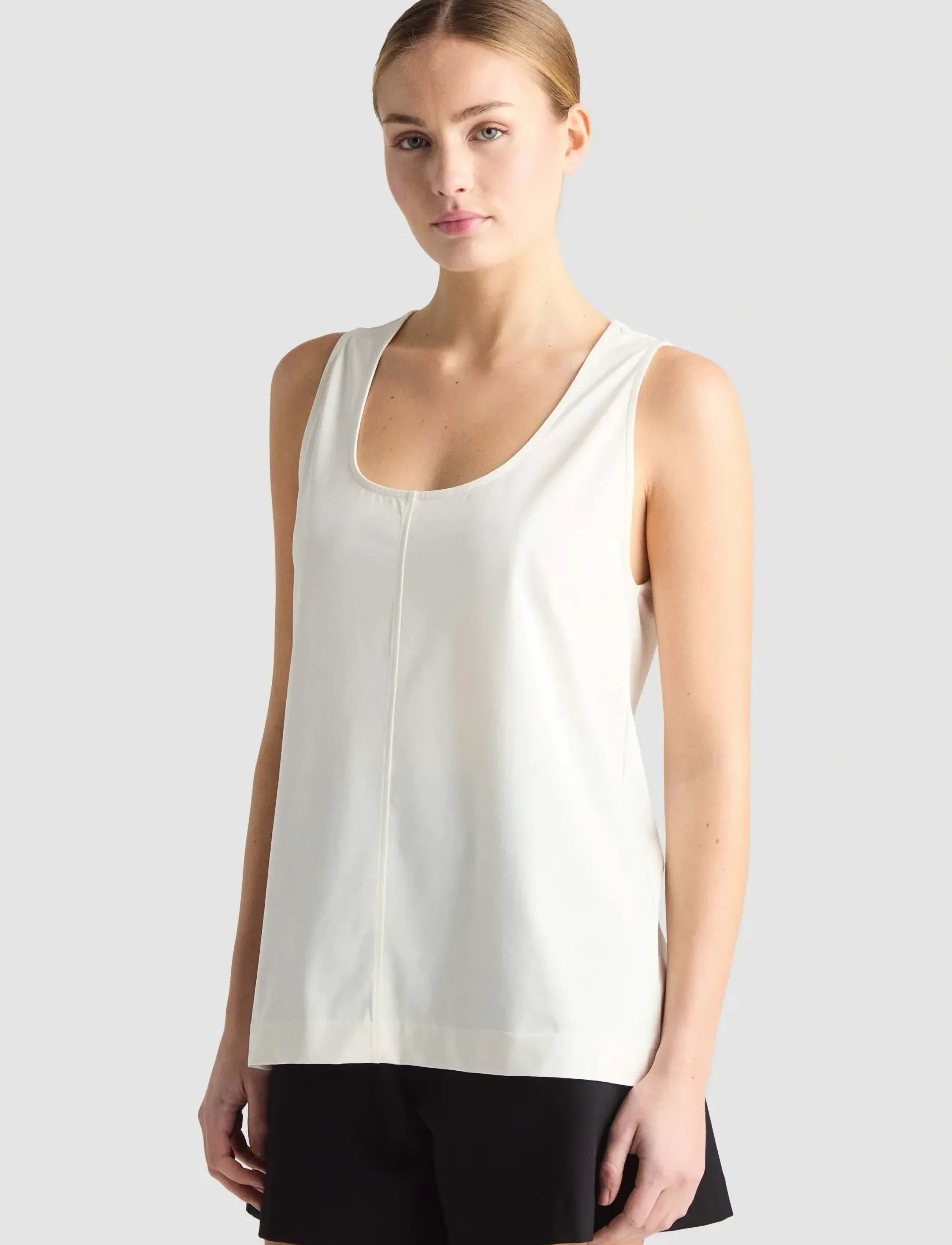 Residus Boar Tank, Kvinder, V-Hals Tanktop, Cream, Str: XS
