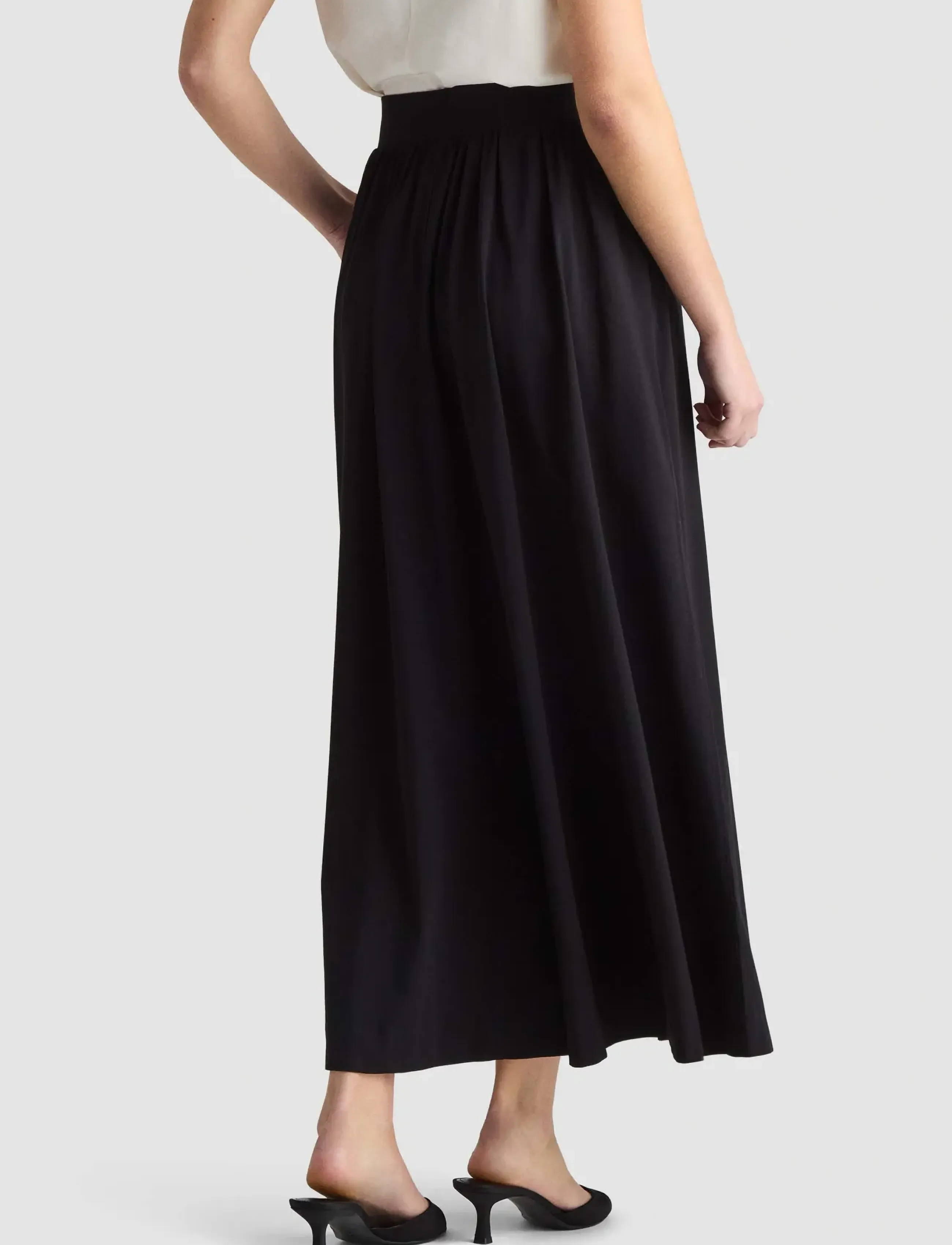 Residus - BONETTE SKIRT - maksiseelikud - black - 3