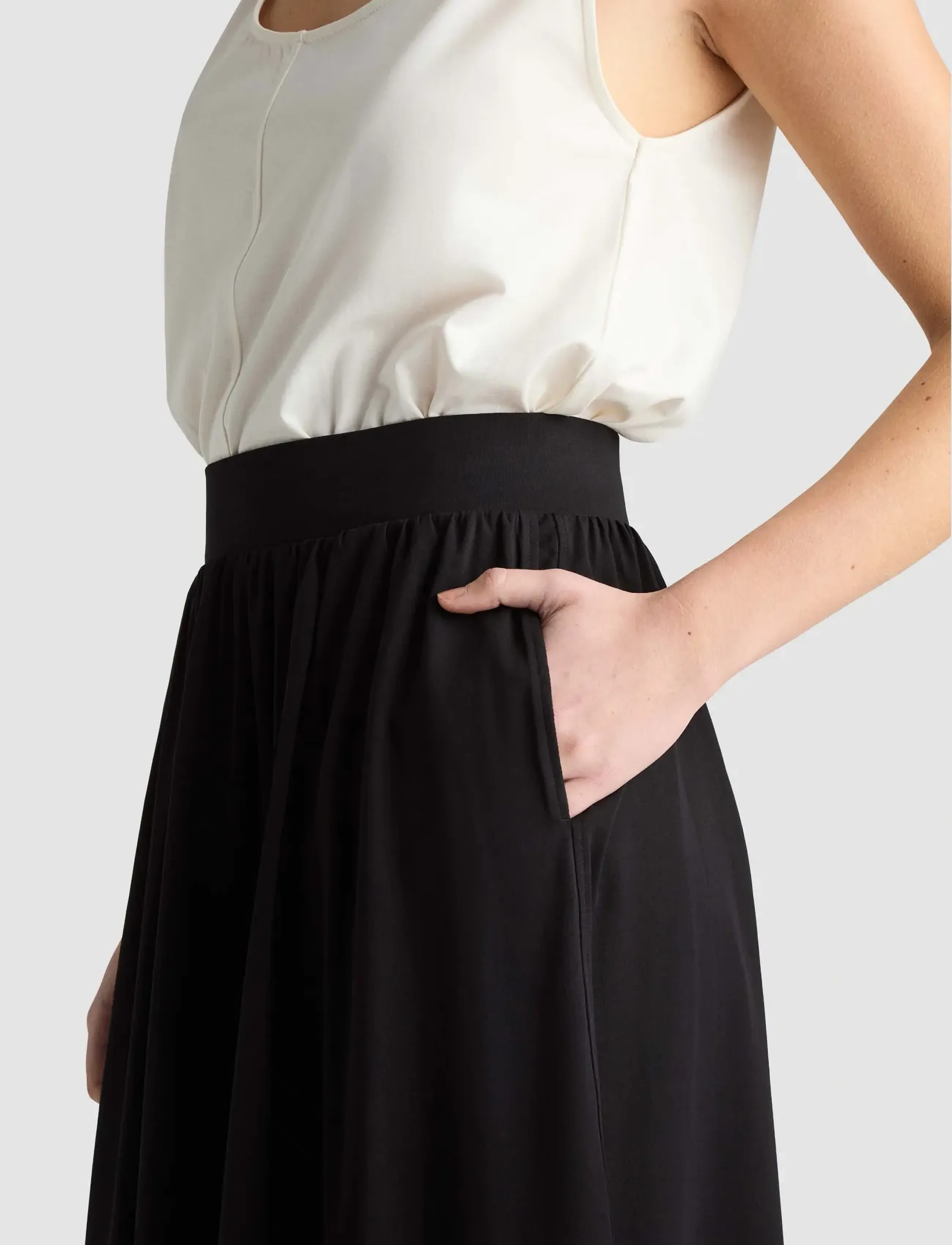 Residus - BONETTE SKIRT - maxi röcke - black - 4