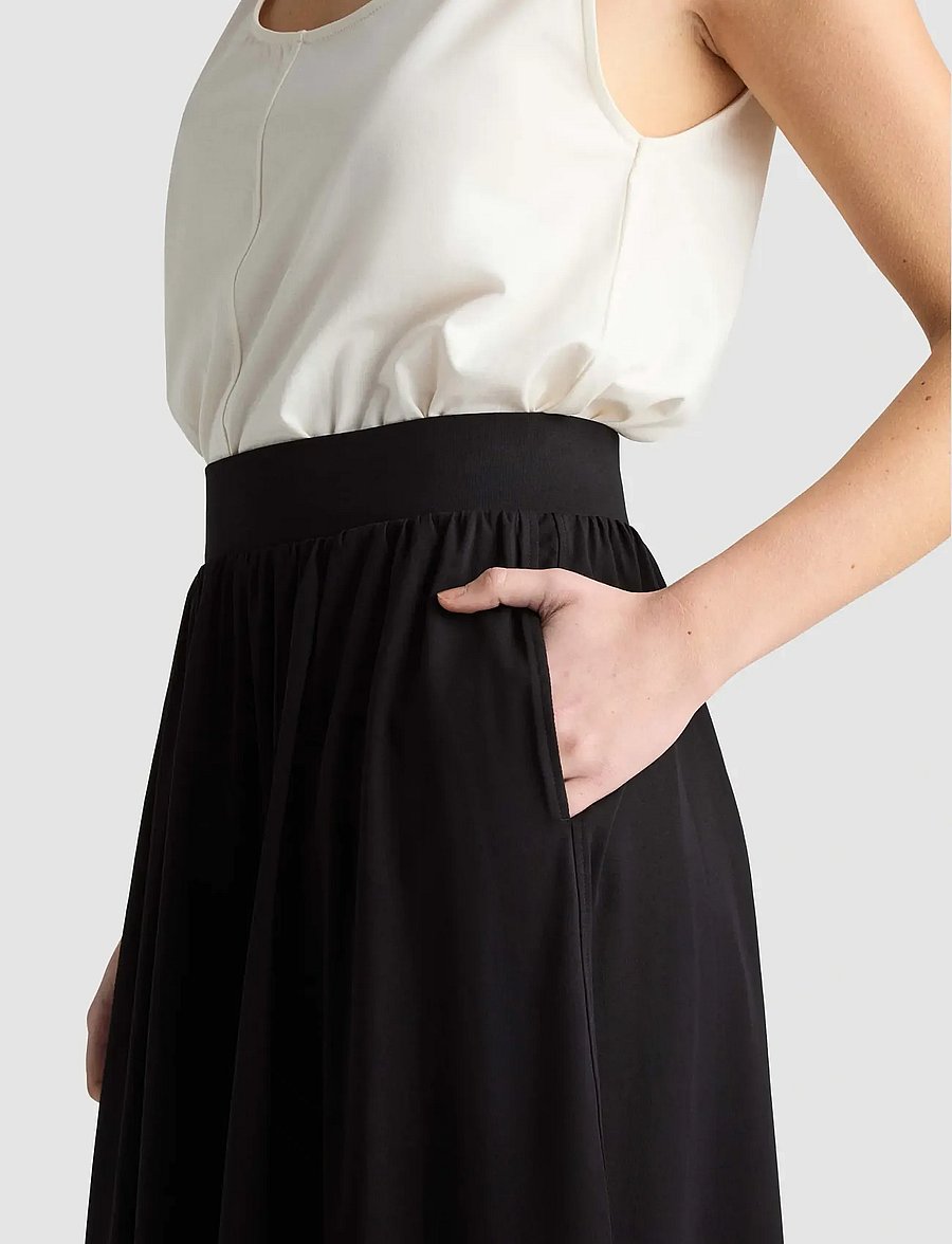 Residus - BONETTE SKIRT - maksiseelikud - black - 4