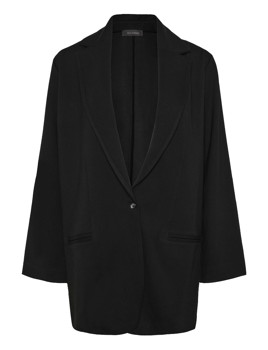 Residus - ASTOR BLAZER - single breasted blazers - black - 0