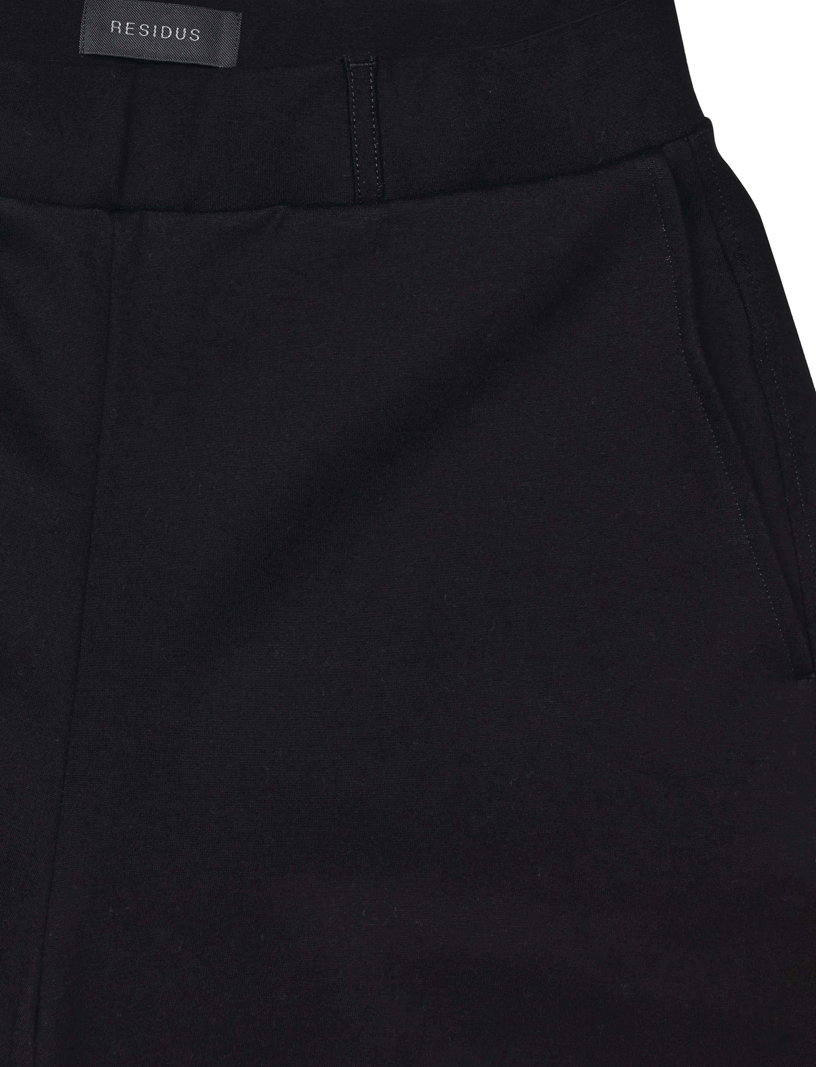 Residus - LESTER PANTS - hosen mit weitem bein - black - 2