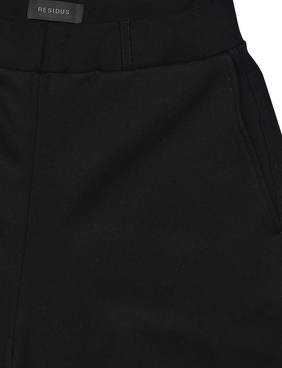 Residus - LESTER PANTS - hosen mit weitem bein - black - 2