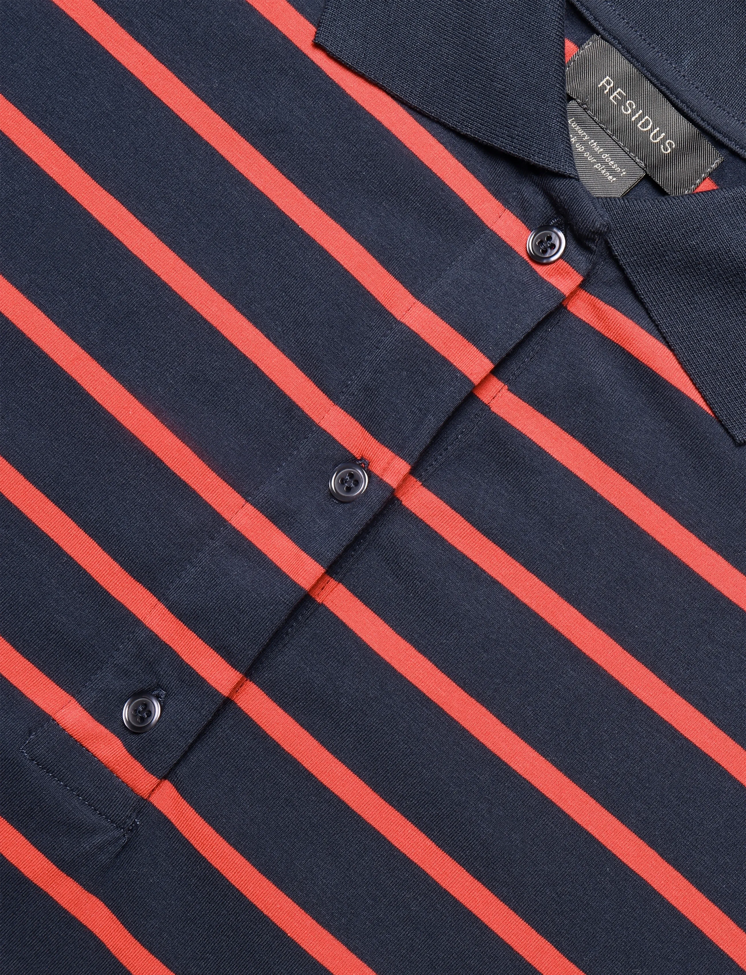 Residus - TAYLOR POPOVER - polosärgid - navy stripe - 2