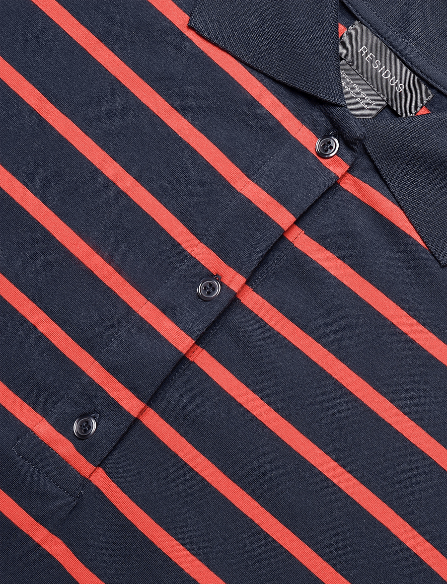 Residus - TAYLOR POPOVER - polosärgid - navy stripe - 2