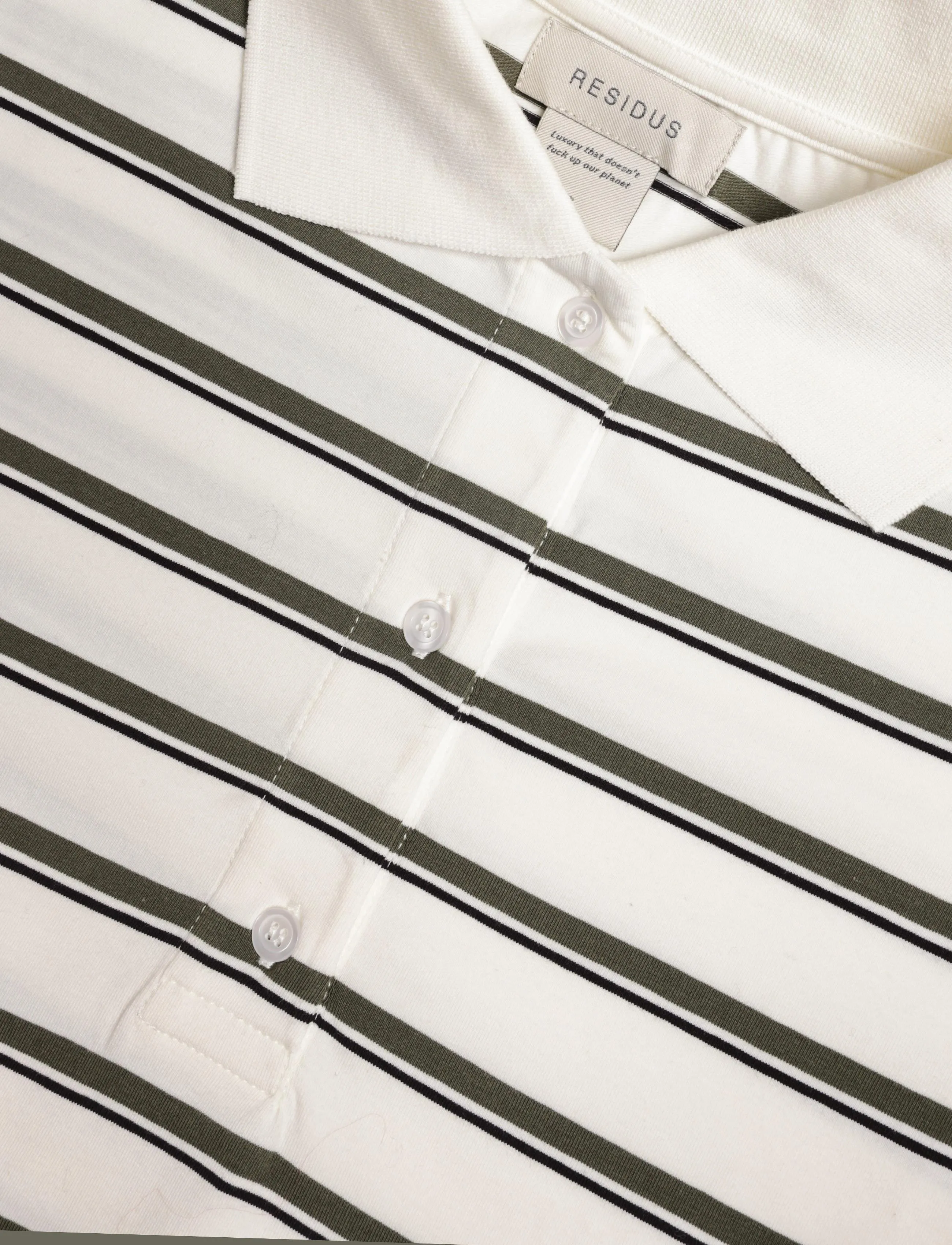Residus - TAYLOR POPOVER - polosärgid - rosemary stripe - 2