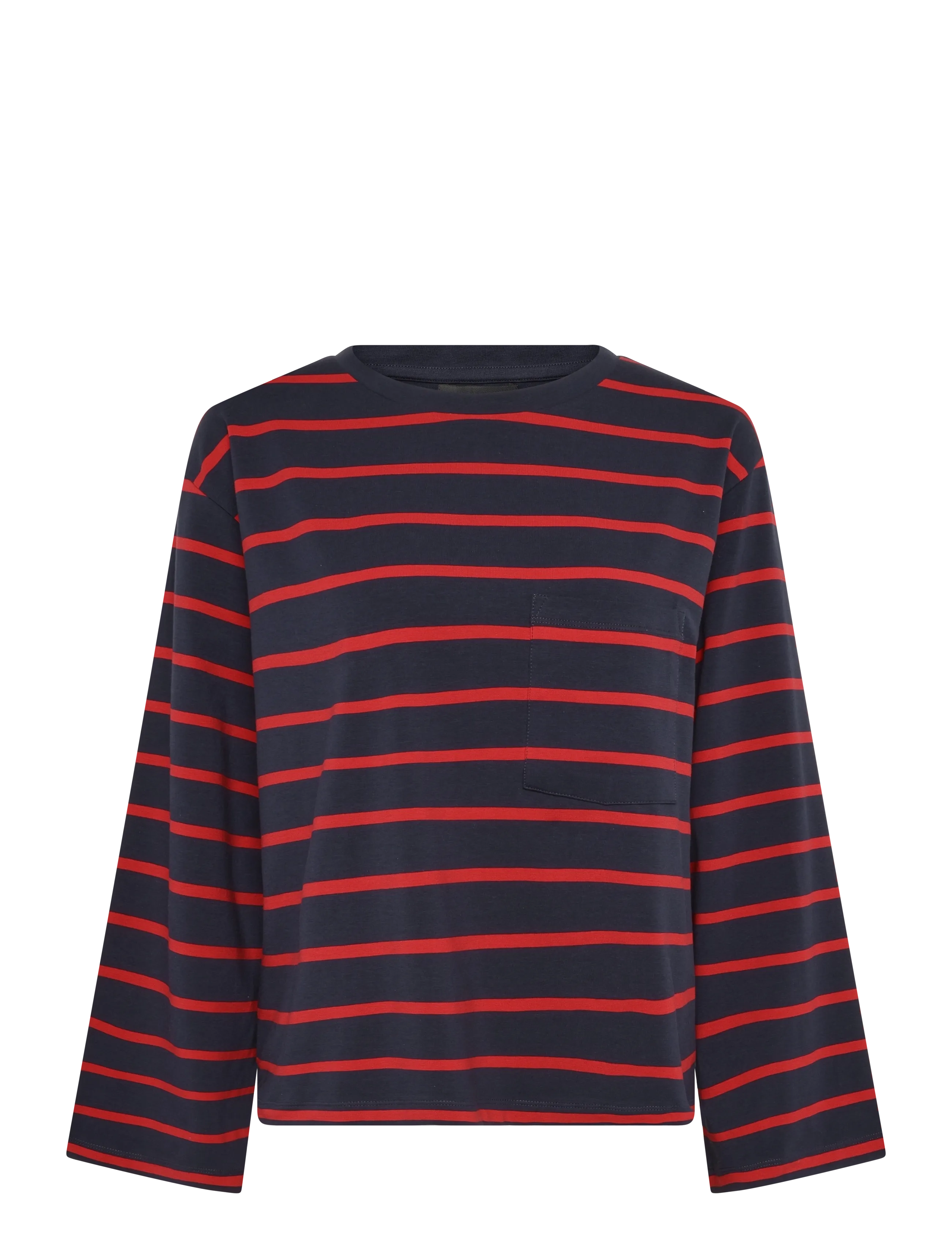 Residus THIR TOP - T-shirts & Tops - NAVY STRIPE / navy