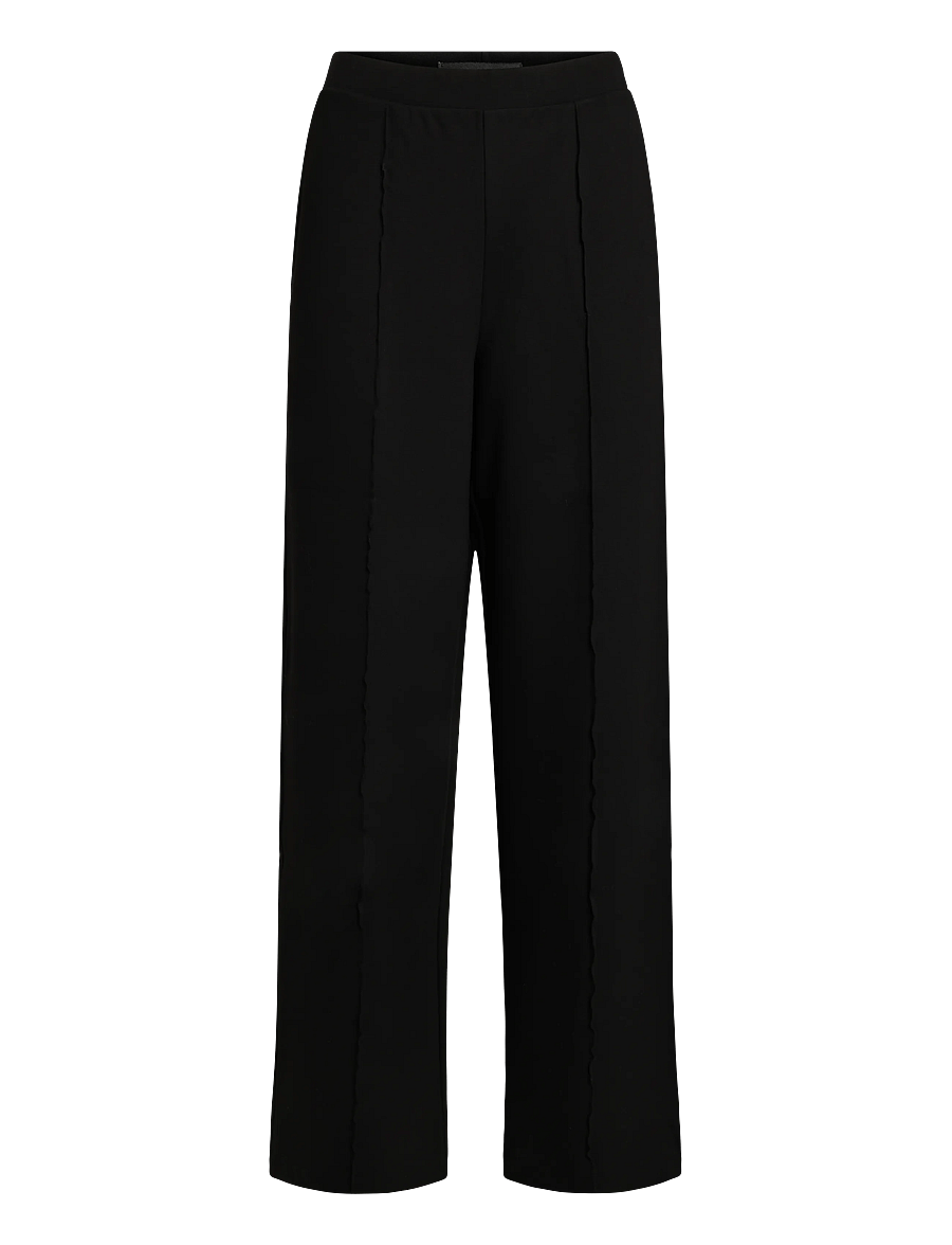 Residus - LOUIE PANT - bukser med lige ben - black - 0