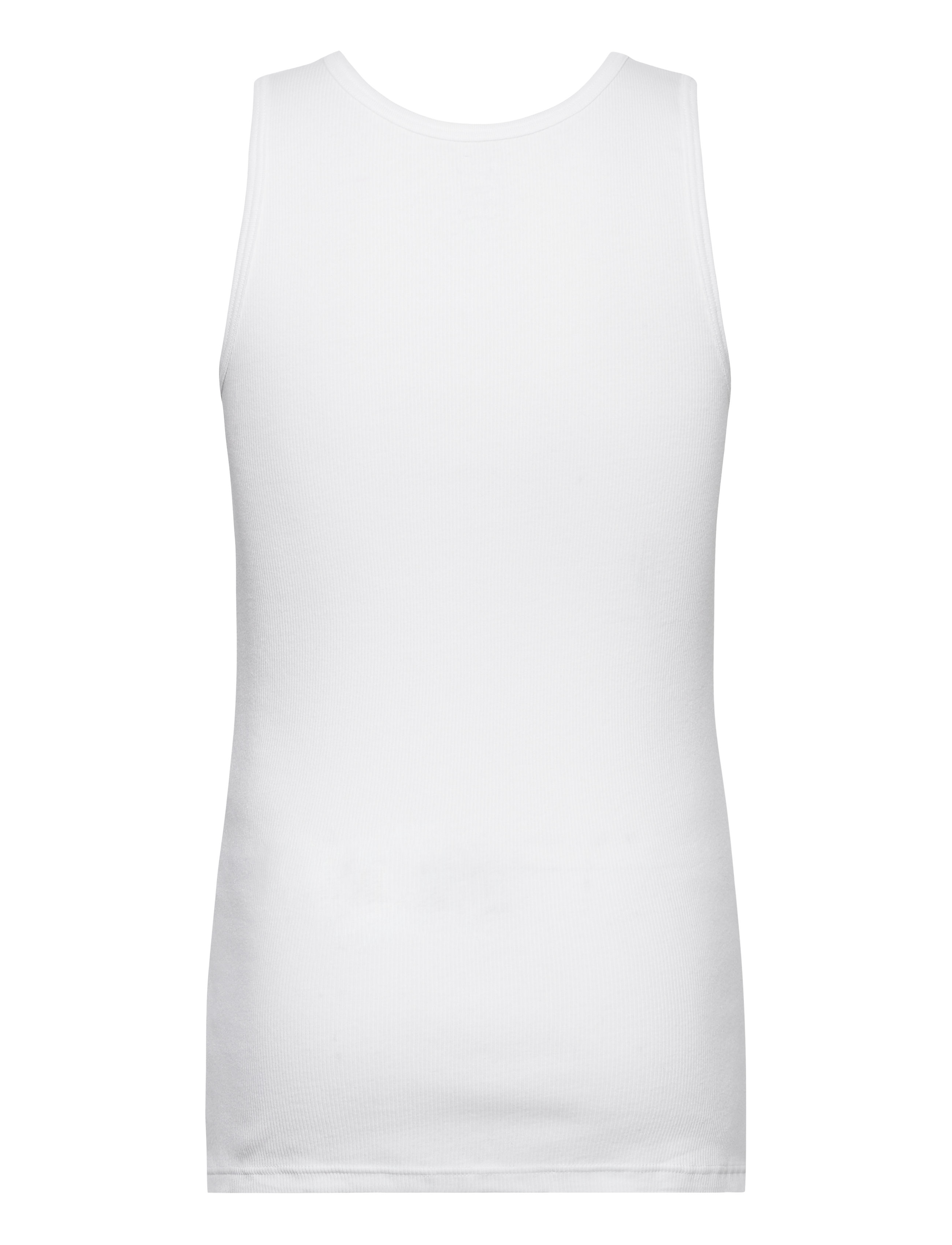 Resteröds - ORIGINALribtank2-pack GOTS - tanktops - vit - 2