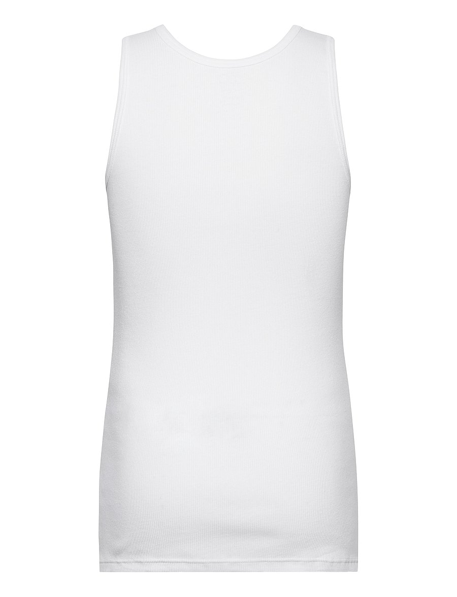 Resteröds - ORIGINALribtank2-pack GOTS - mouwloze t-shirts - vit - 2