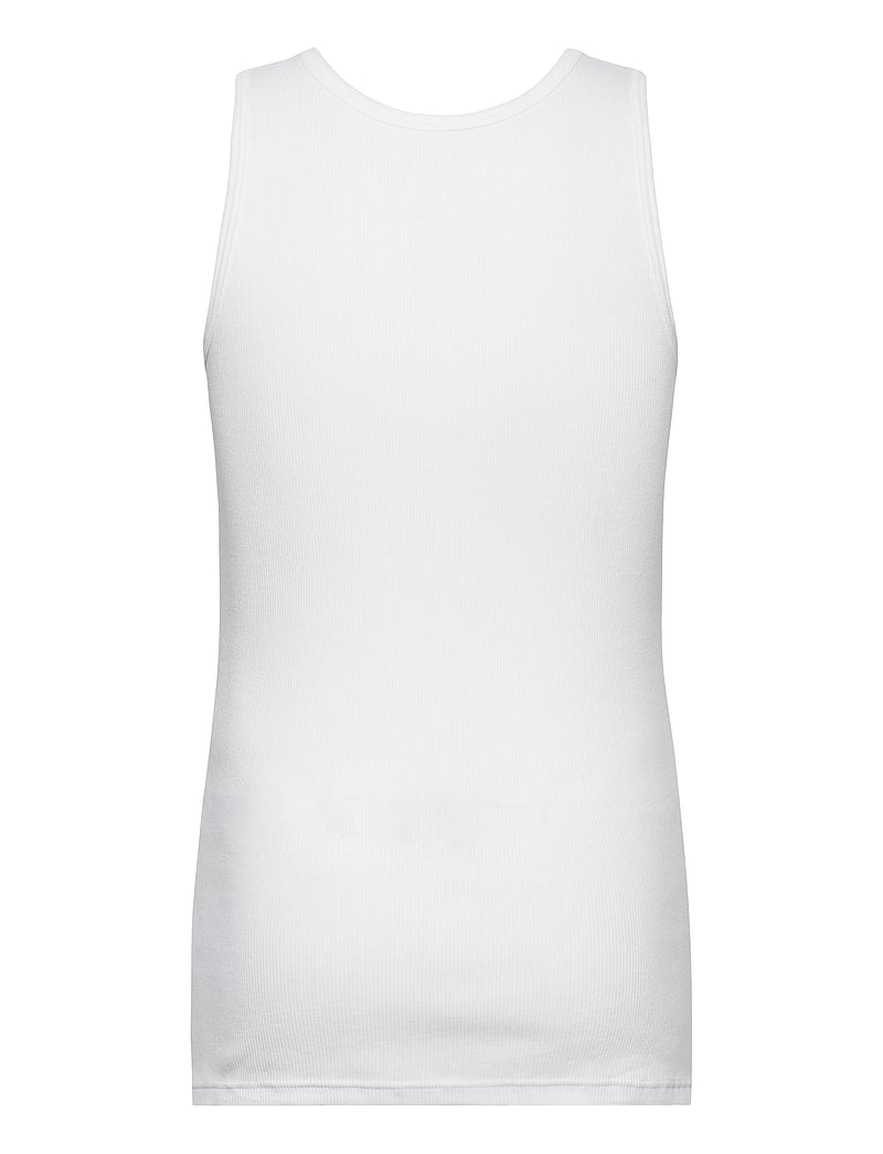 Resteröds - ORIGINALribtank2-pack GOTS - tank tops - vit - 2