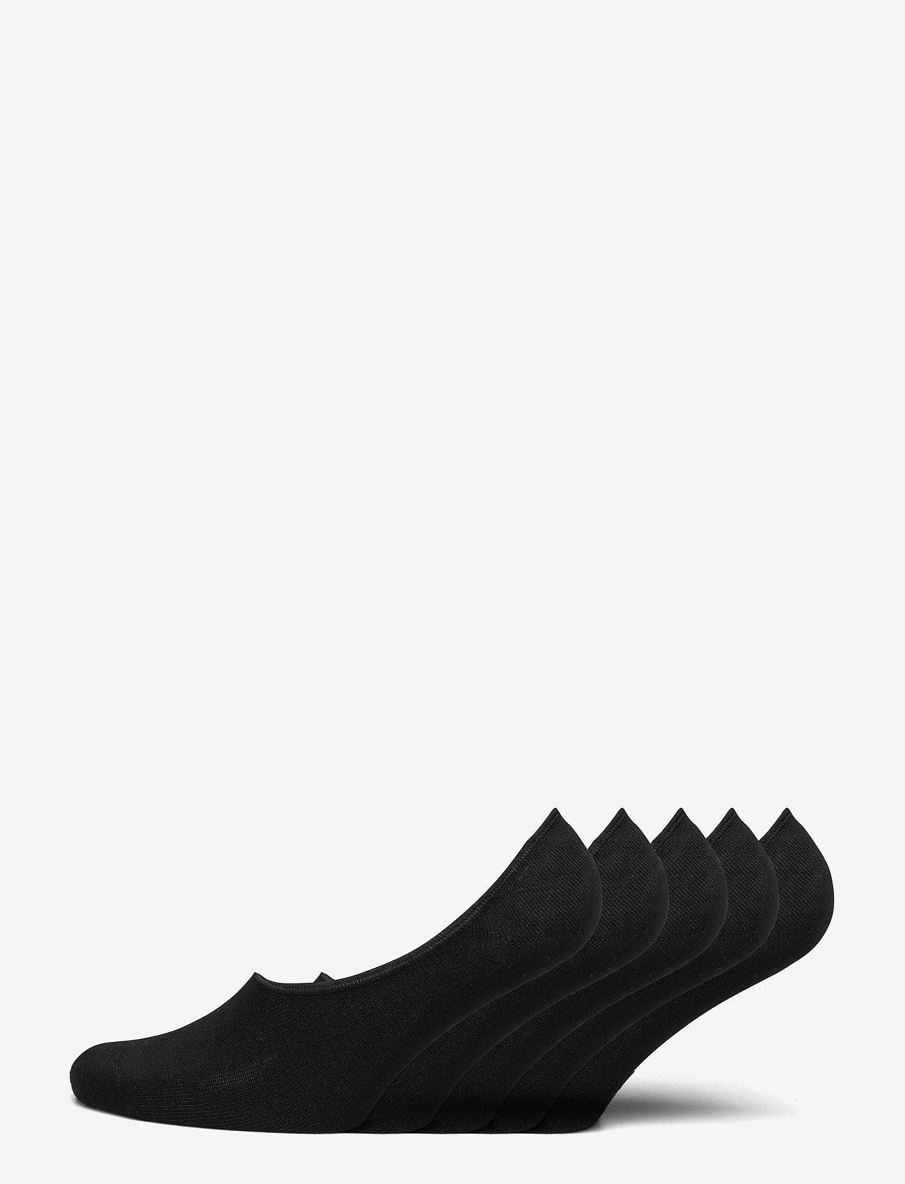 Resteröds - No-Show Socks 5-Pack - multipack strømper - svart - 0