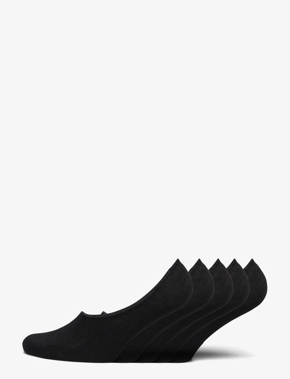 Resteröds - No-Show Socks 5-Pack - socken im multipack - svart - 0