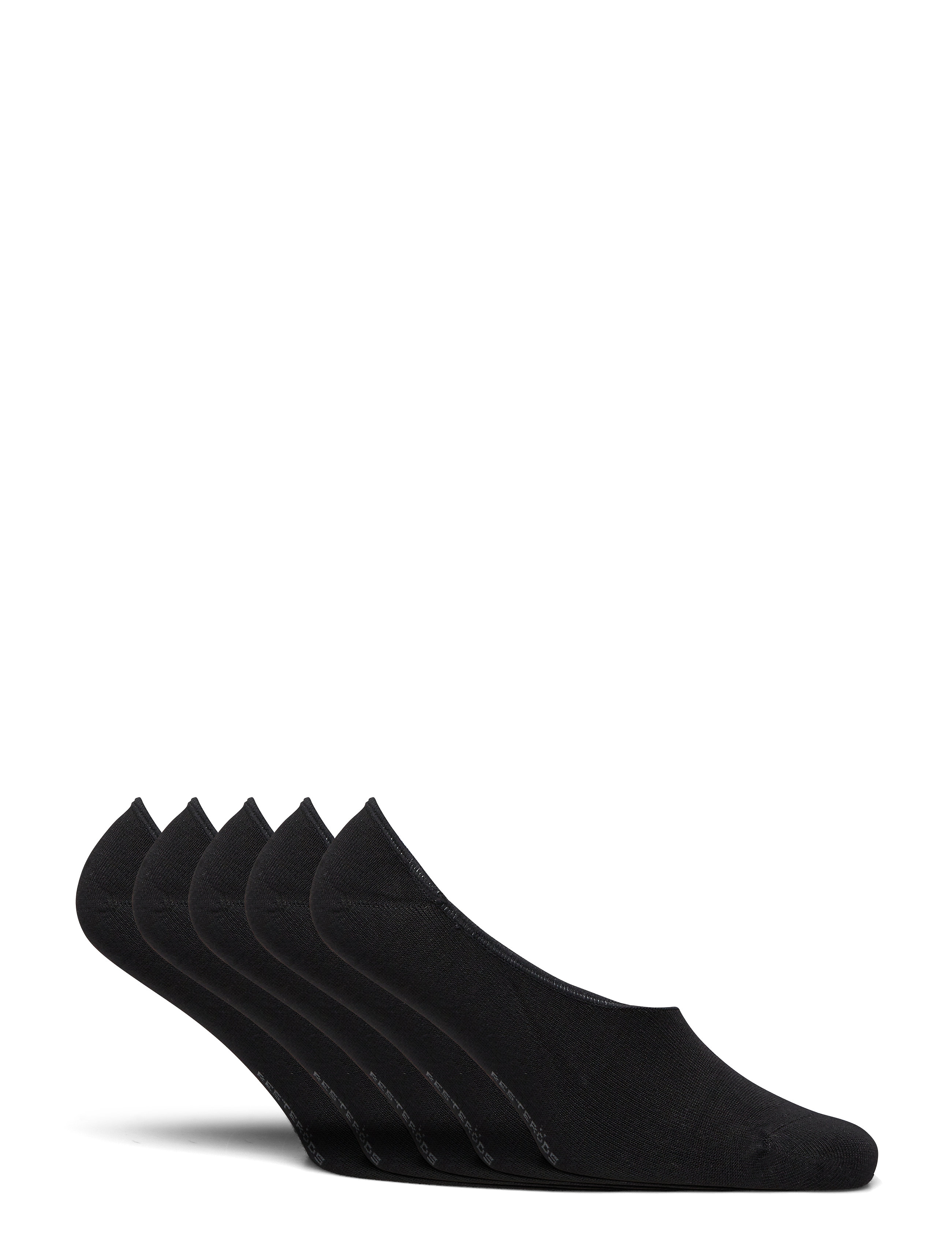 Resteröds - No-Show Socks 5-Pack - multipack strømper - svart - 1