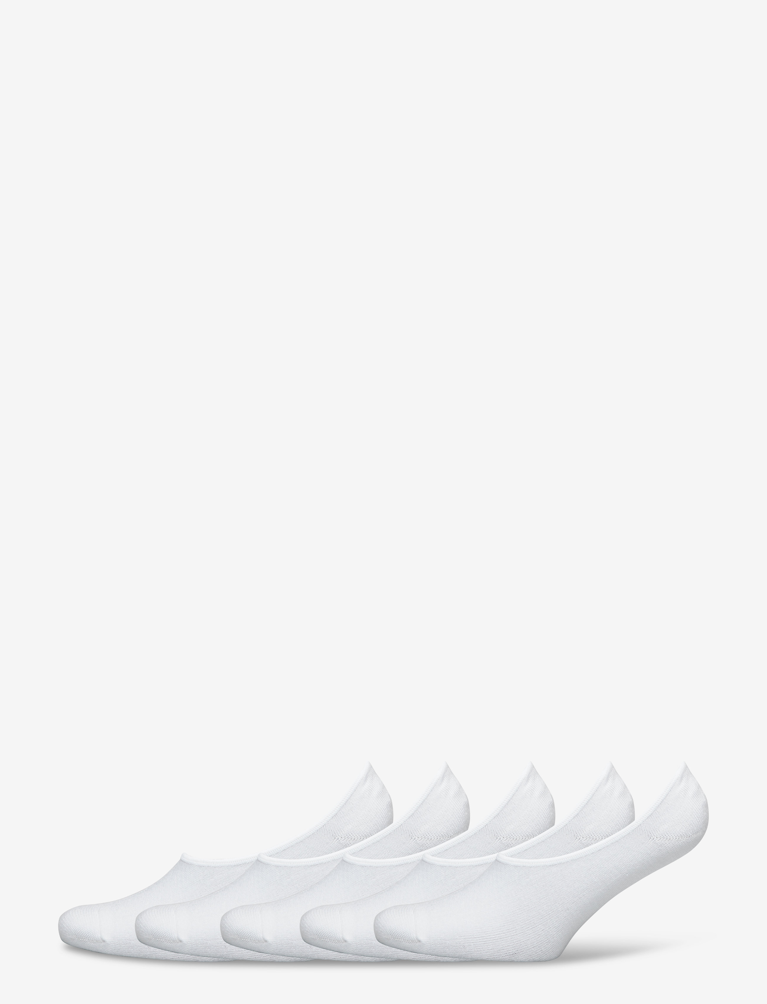 Resteröds No-Show Socks 5-Pack, Mænd, Usynlige Strømper, Hvid, Str: 40-45