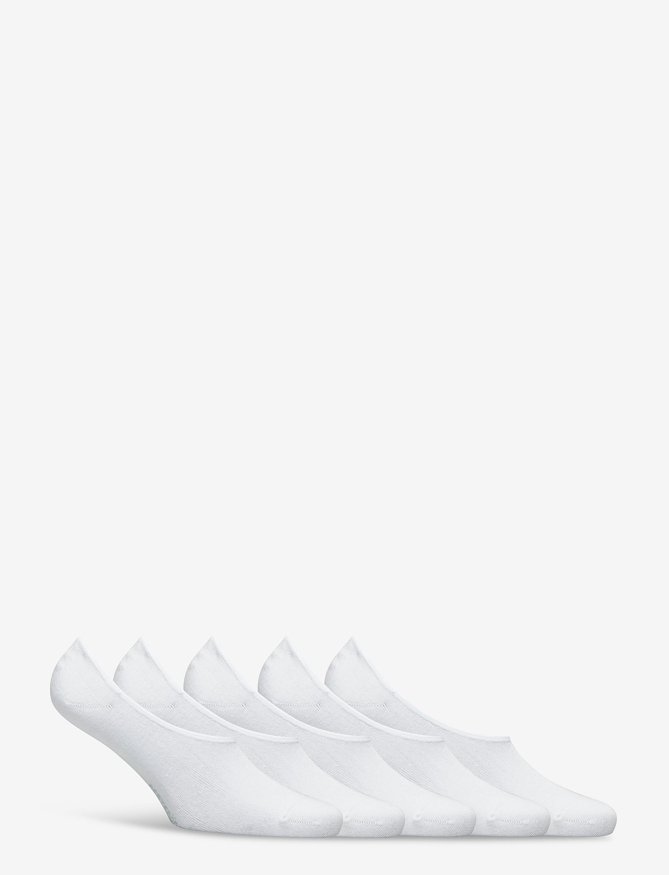 Resteröds - No-Show Socks 5-Pack - sukat monipakkauksessa - vit - 1