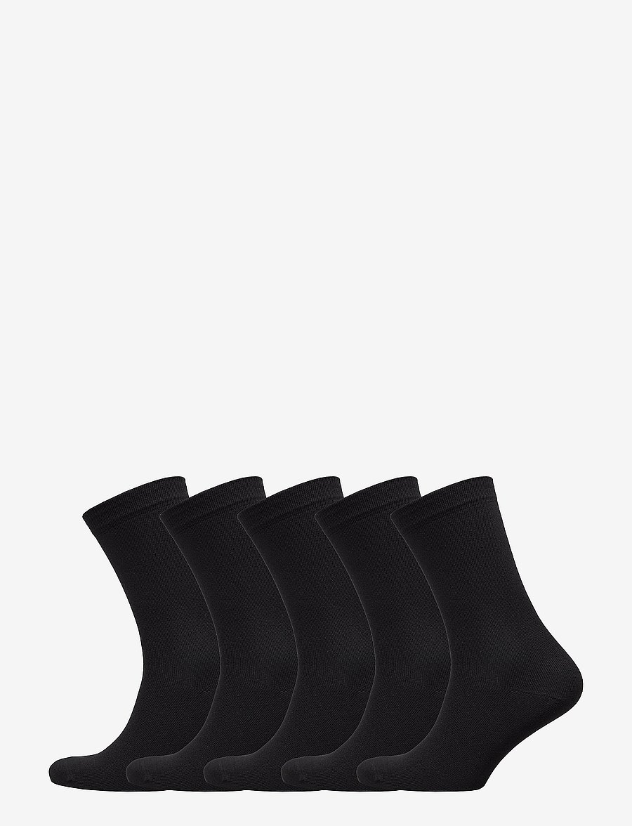 Resteröds - Resteröds, bamboo 5-pack - crew socks - black - 0