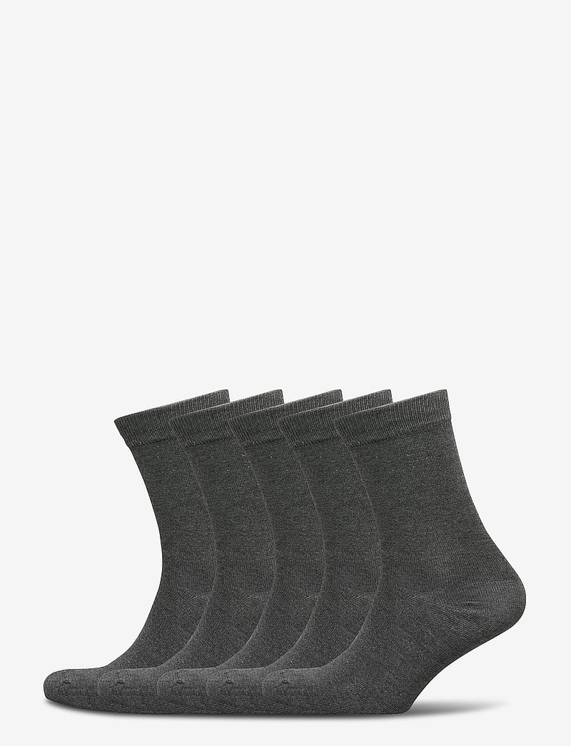 Resteröds - Resteröds, bamboo 5-pack. - sokker - grey melan - 0