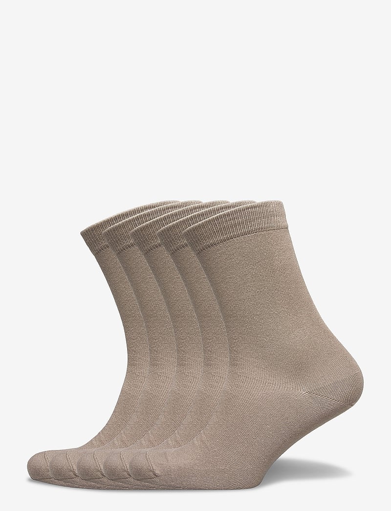 Resteröds - Resteröds, bamboo 5-pack. - crew-socken - beige - 0