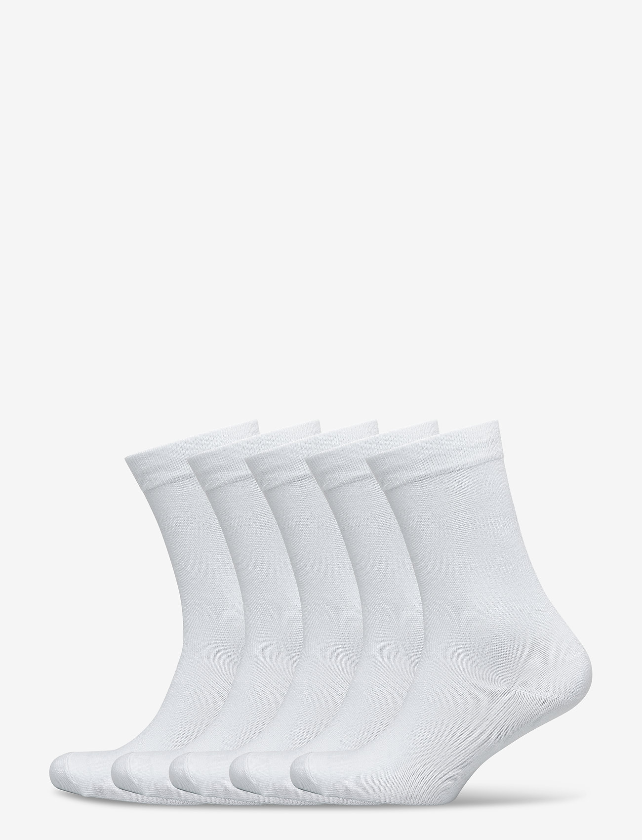 Resteröds - Resteröds, bamboo 5-pack. - sokker - vit - 0