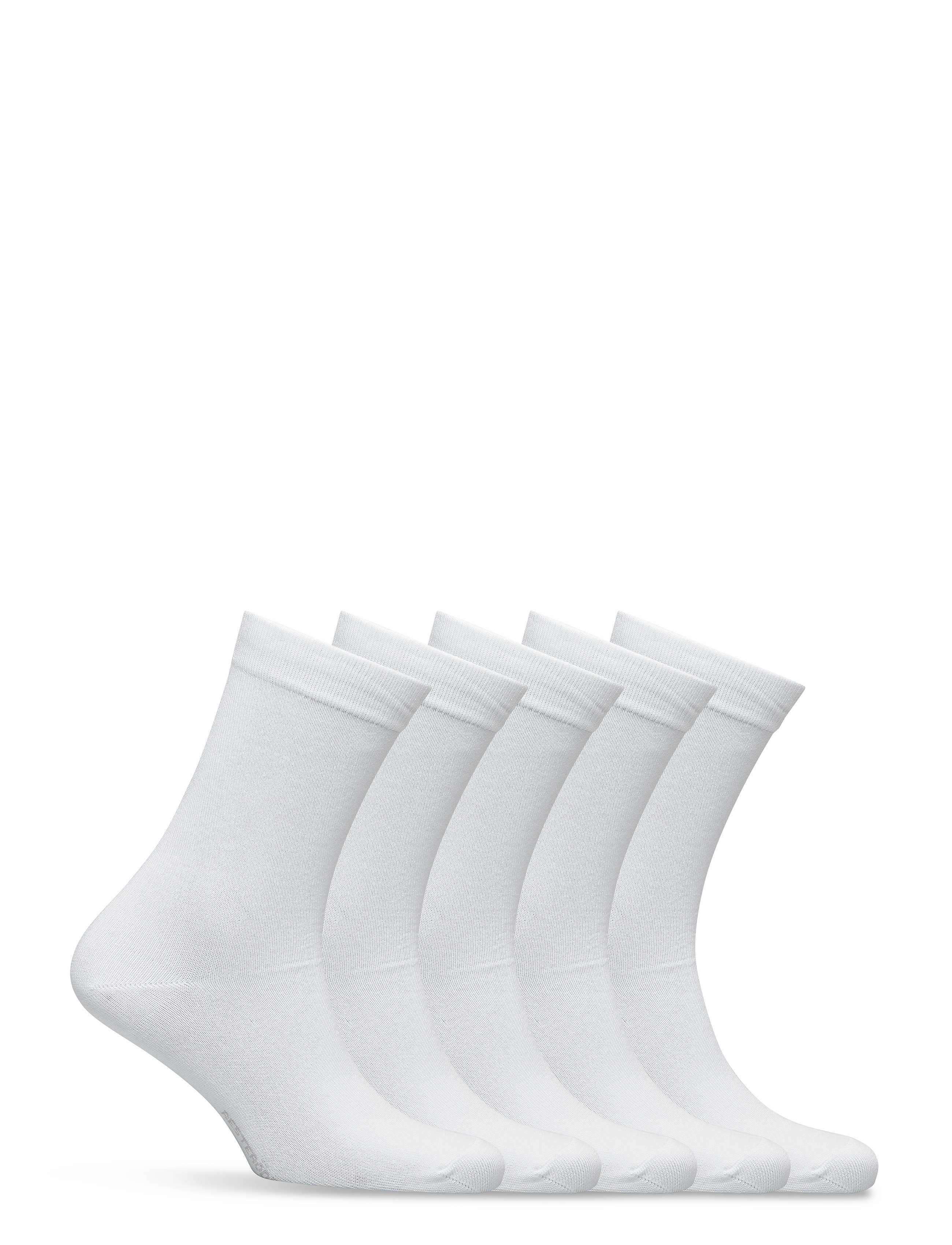 Resteröds - Resteröds, bamboo 5-pack. - crew-socken - vit - 1