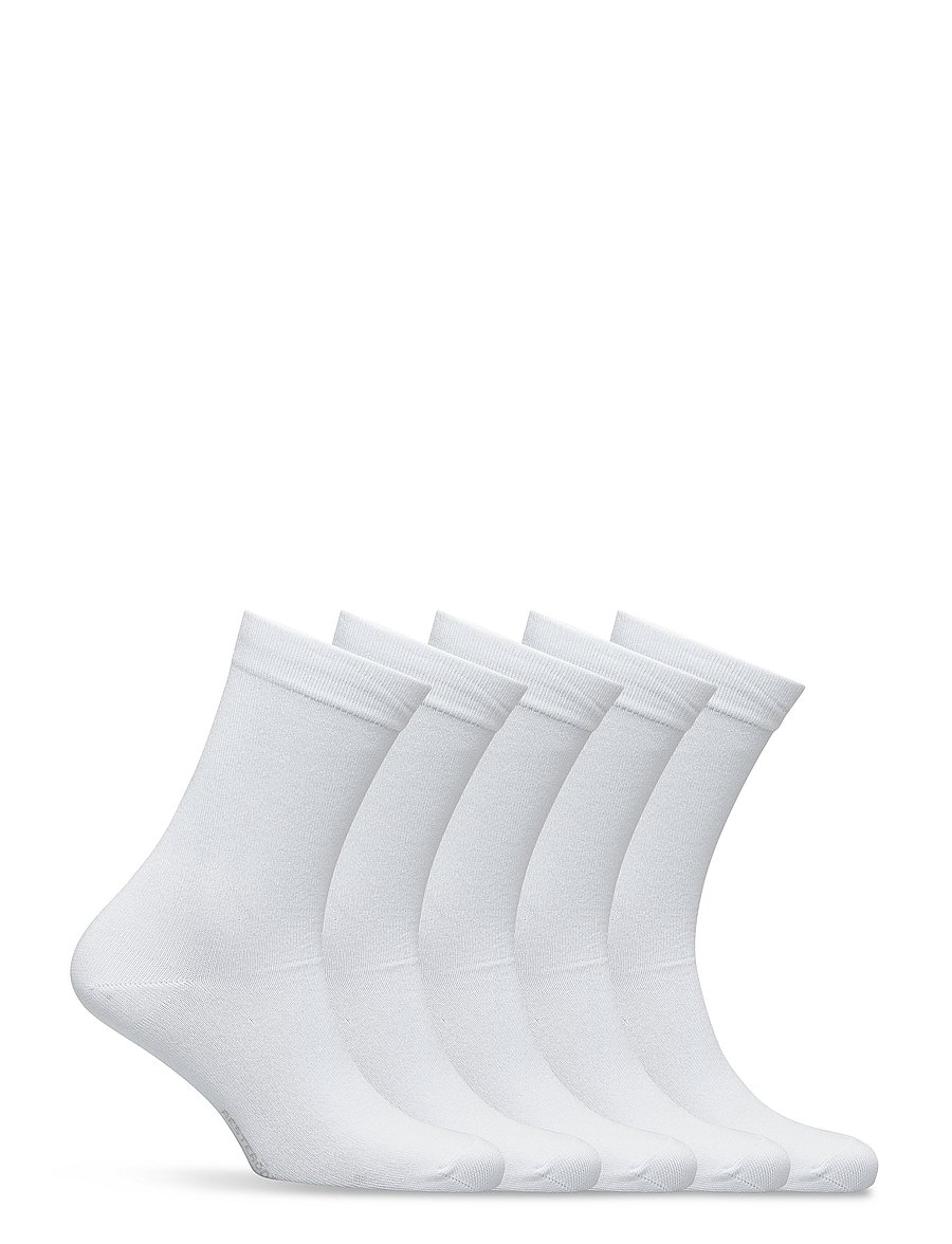Resteröds - Resteröds, bamboo 5-pack. - crew-socken - vit - 1