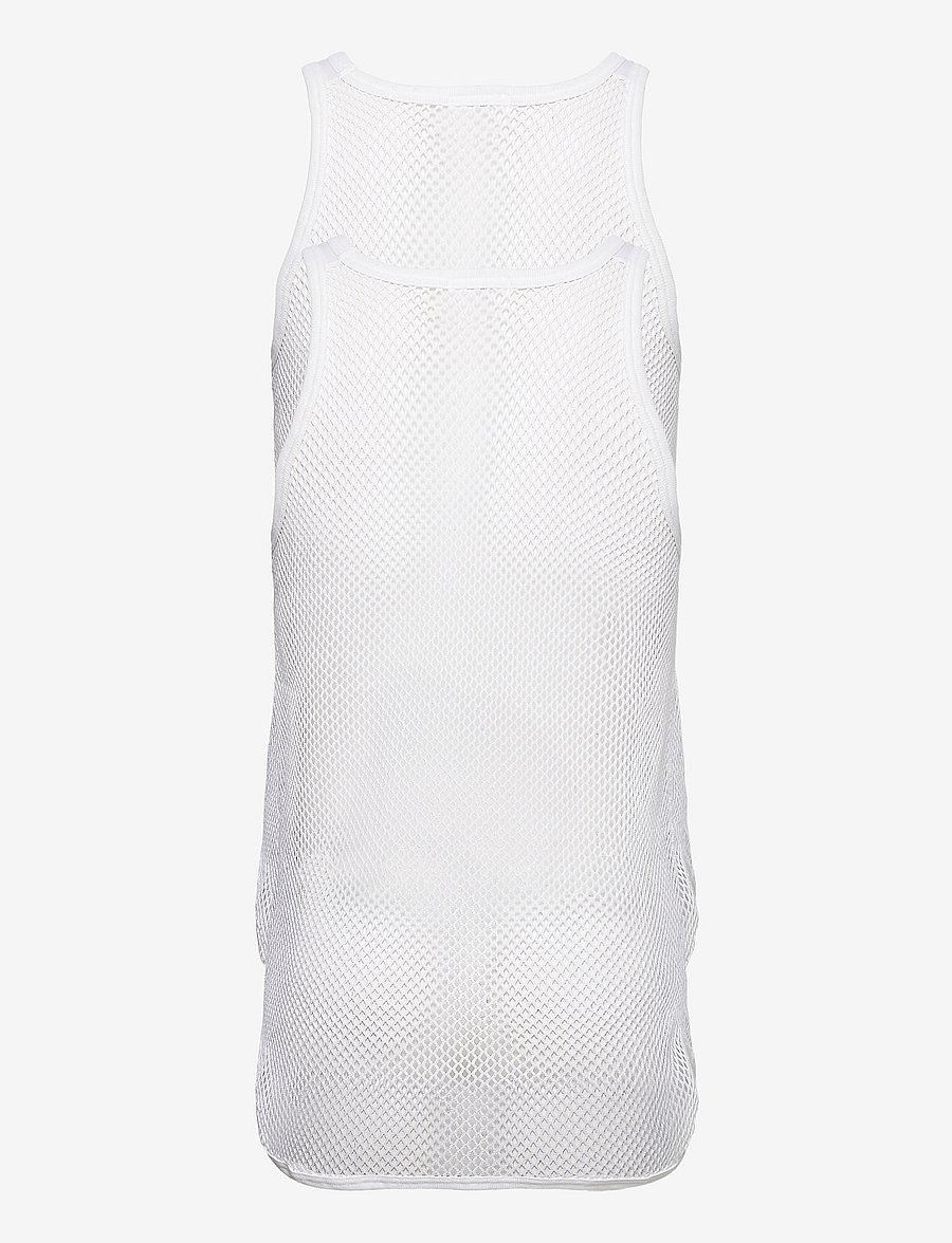 Resteröds - Brynje grovmasket singlet 2-pa - tanktops - vit - 2
