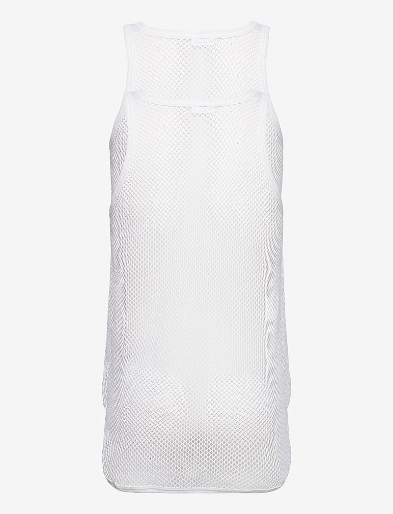 Resteröds - Brynje grovmasket singlet 2-pa - linnen - vit - 1