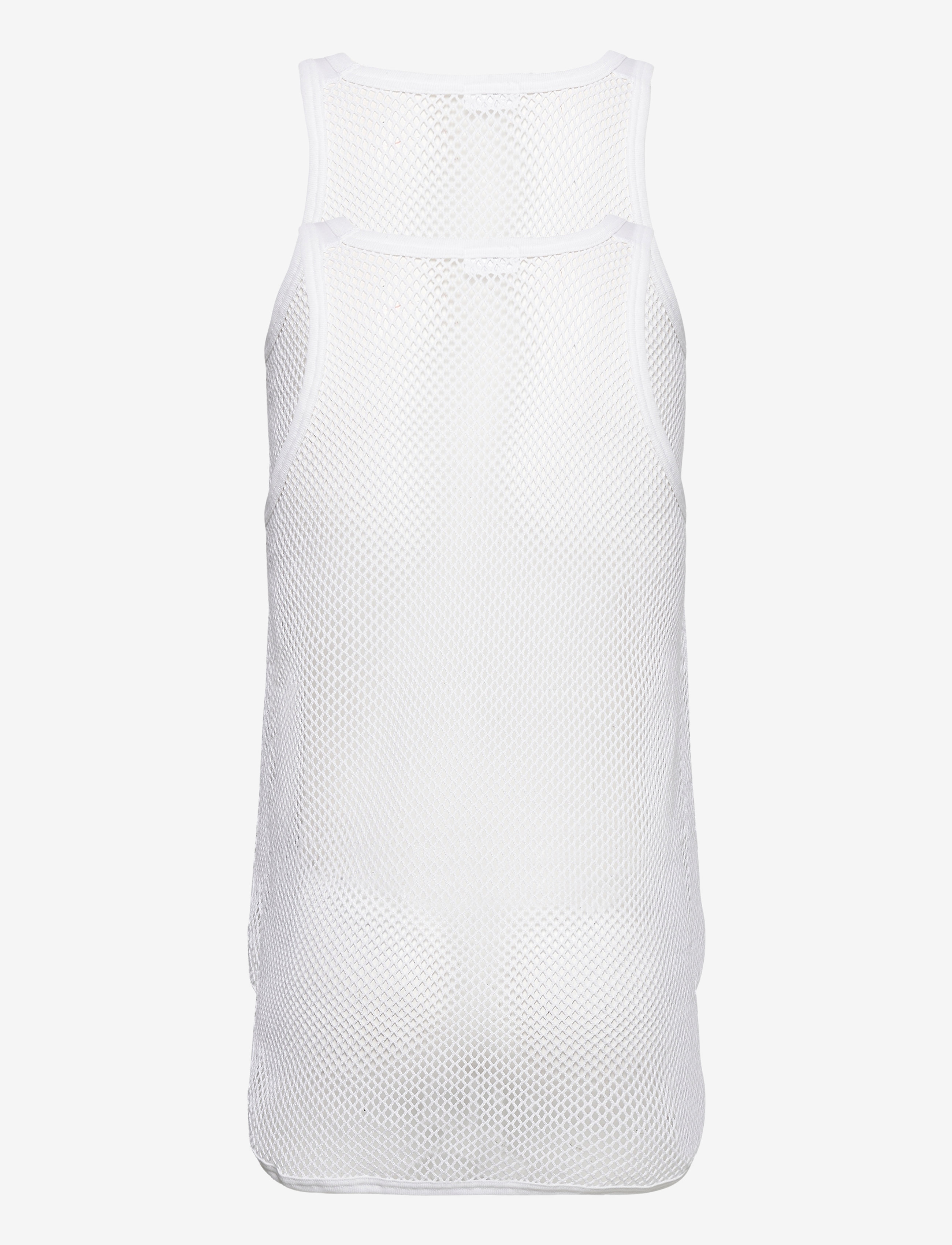 Resteröds - Brynje grovmasket singlet 2-pa - tanktops - vit - 1