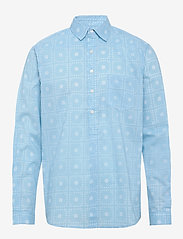 Resteröds - Pop over shirt, paisley - formele overhemden - blue - 0