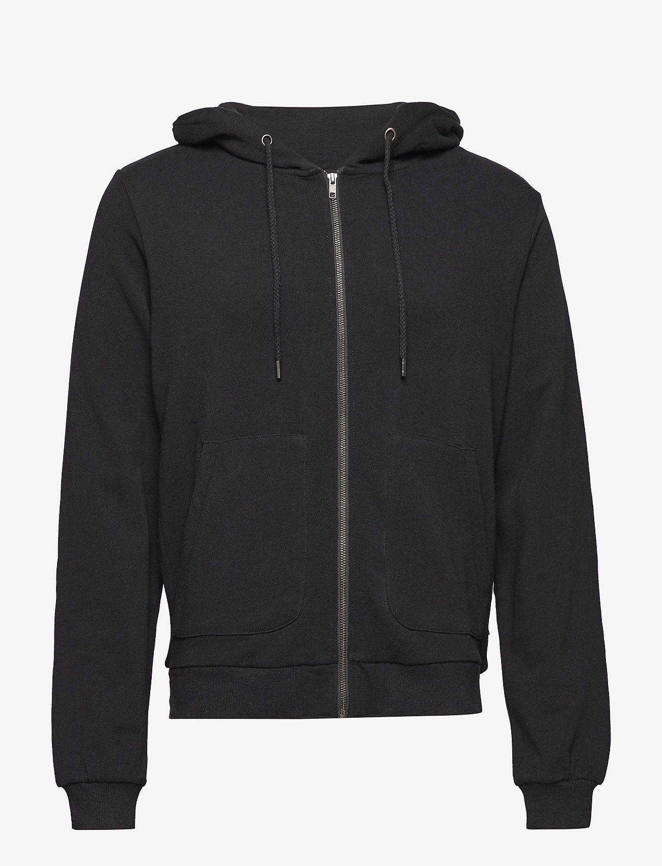 Resteröds - Zip hoodie - hættetrøjer - black - 0