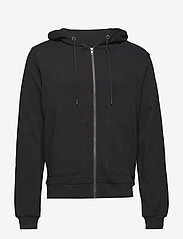 Zip hoodie - BLACK
