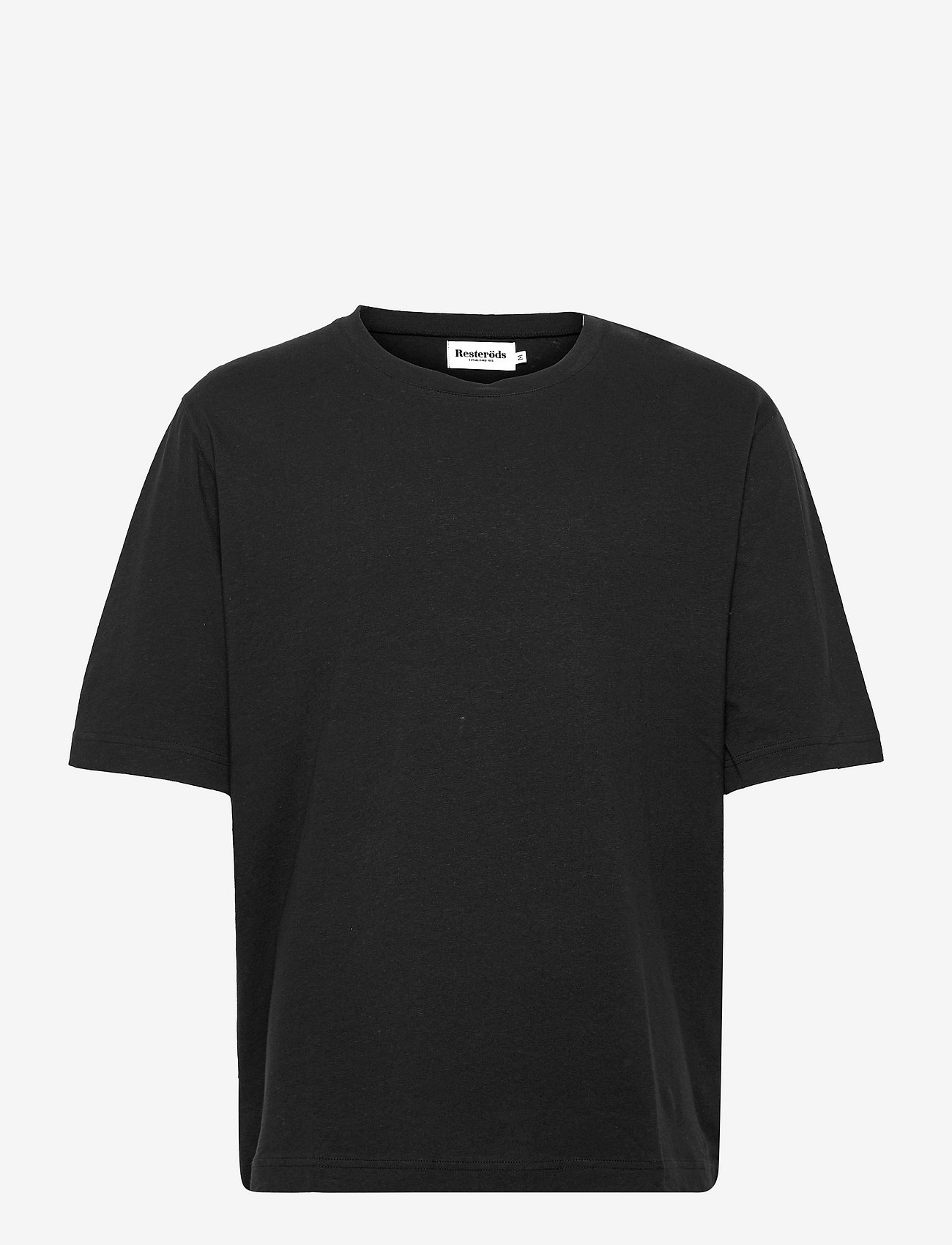 Resteröds - Mid sleeve solid - basic t-shirts - svart - 0