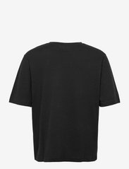 Resteröds - Mid sleeve solid - basis-t-skjorter - svart - 1