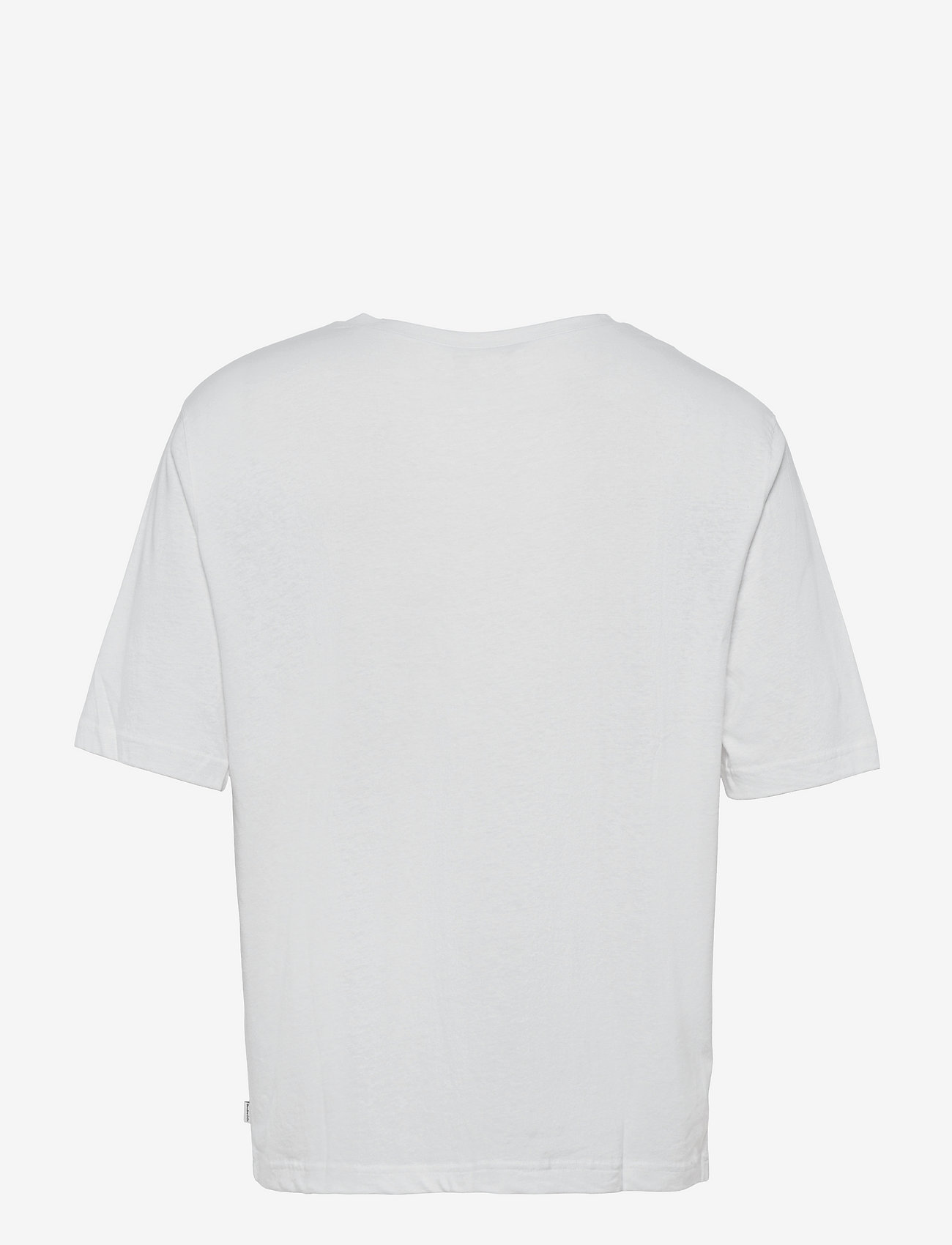 Resteröds - Mid sleeve solid - basis-t-skjorter - vit - 1