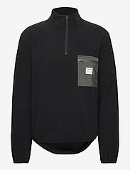 PULLOVER RECYCLED POLYESTER - SVART