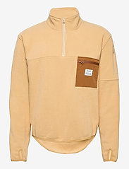 PULLOVER RECYCLED POLYESTER - BRUN