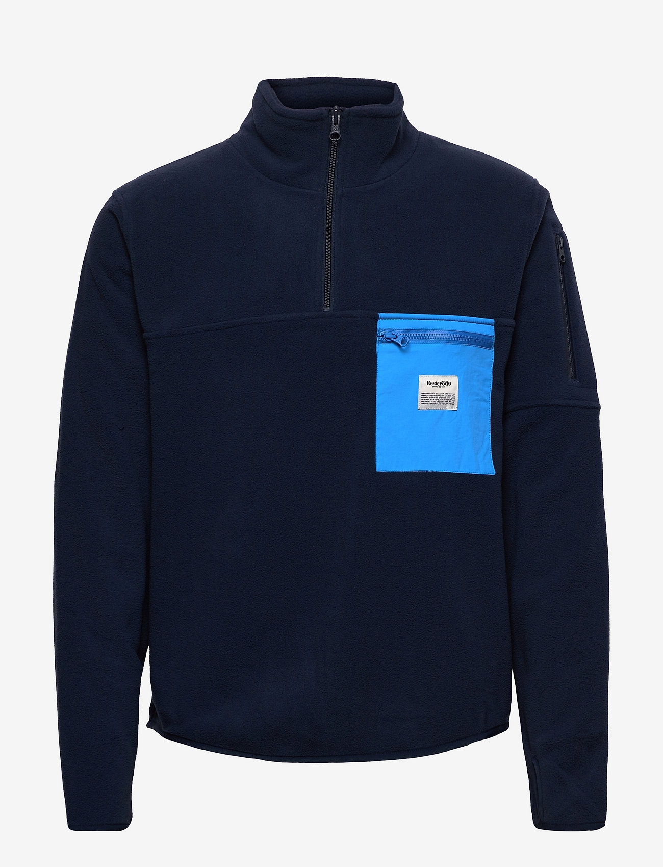Resteröds - PULLOVER RECYCLED POLYESTER - sweatshirts - navy - 0
