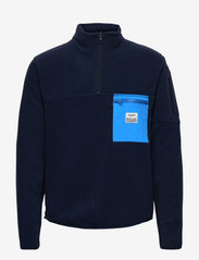 PULLOVER RECYCLED POLYESTER - NAVY