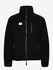 Resteröds - Resteröds Zip Fleece Jacket - mid layer jackets - svart - 0