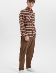Resteröds - Resteröds Flannel shirt - mænd - brun - 3