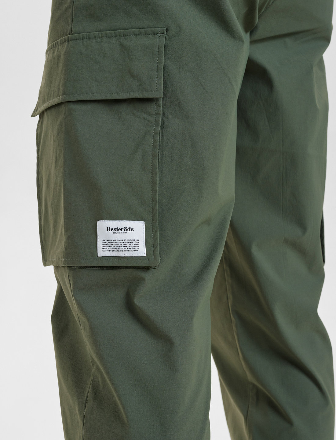 Resteröds - Nylon Cargo Pants - cargo-housut - green90 - 5