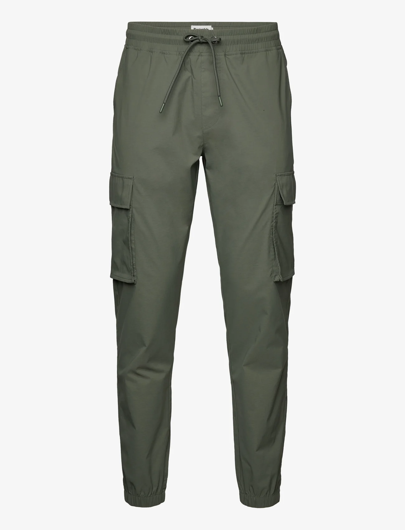 Resteröds - Nylon Cargo Pants - cargo pants - green90 - 0