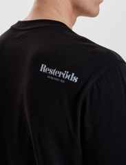 Resteröds - Logo Mid Sleeve Tee GOTS - laagste prijzen - svart - 6