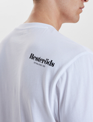 Resteröds - Logo Mid Sleeve Tee GOTS - t-shirts - vit - 5