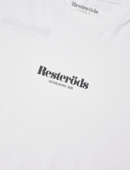 Resteröds - Logo Mid Sleeve Tee GOTS - alhaisimmat hinnat - vit - 7