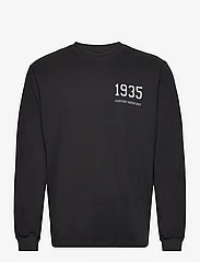Resteröds - LS Tee 1935 GOTS - langærmede t-shirts - svart - 0